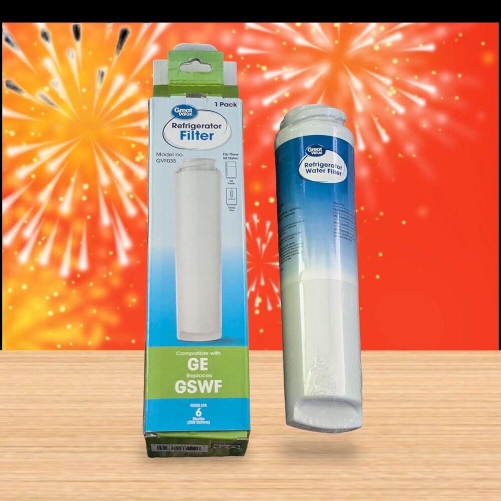 Great Value Refrigerator Replacement Water Filter GE GSWF Kenmore 46-9914 GVF035